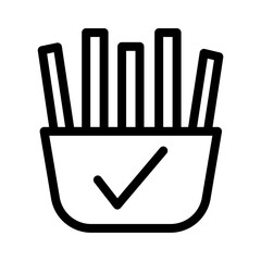 French Fries icon PNG