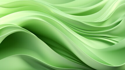 Fototapeta premium Close-up shots of wavy green leaves create a calming and immersive wallpaper
