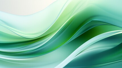 Close-up shots of wavy green leaves create a calming and immersive wallpaper
