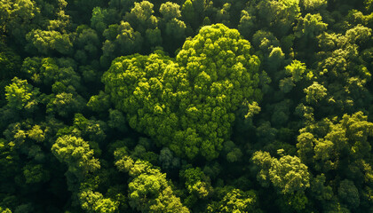 Abstract Green Bokeh Background Texture with Soft Focus
