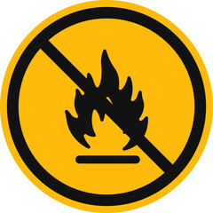 No Fire Sign