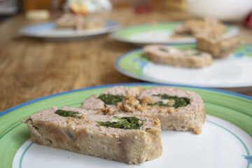 spinach beef meatloaf