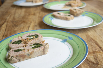 spinach beef meatloaf