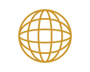 globe icon vector illustration