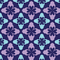Fototapeta premium Floral Odyssey: Seamless Adventures