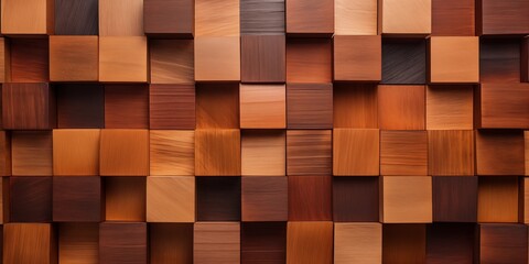 texture of wooden cubes