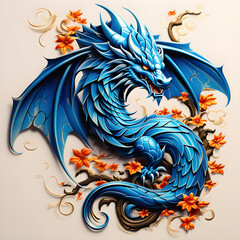 blue dragon