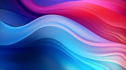 Mobile Bloom: Gradient Colorful Abstract Background Shaped Like a Flower - Luxurious Concept for Wallpaper