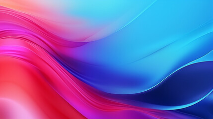 Mobile Bloom: Gradient Colorful Abstract Background Shaped Like a Flower - Luxurious Concept for Wallpaper