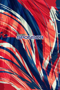 Vector Background Abstract for Sport Jersey Sublimation Fabric Textile Pattern Texture