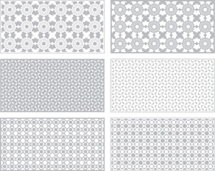 Abstract Pattern for Office frosted Glass Window, Door, Partition in different Designs. Sticker, Vinyl, Printing, Mashrabiya, Fabric Artwork 03	
