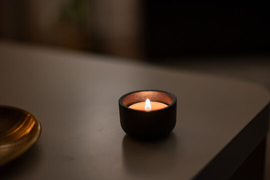candle in the dark