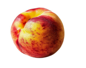 Fototapeta premium Peach isolated on white background