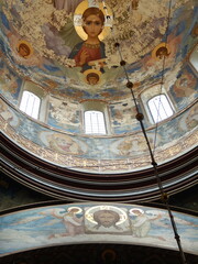 New Athos Monastery inside vew in Abkhazia, Georgia