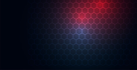 abstract honeycomb pattern futuristic backdrop for tech innovation