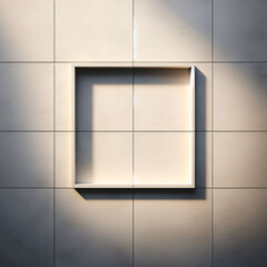 Square Expanse: An Empty Floor Awaits Transformation, Inviting Imagination and Artistry.