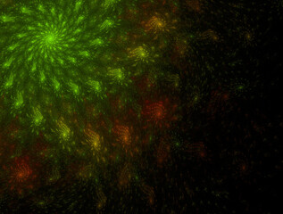 Imaginatory fractal abstract background Image