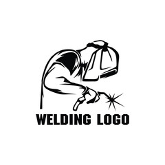 Welding company logo design
