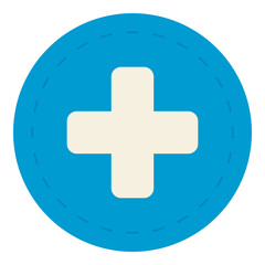 Fototapeta premium first aid sign icon