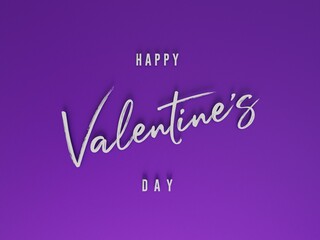 Happy Valentine's Day, 3D render, illustration, 14th February, Valentine, Offers, Deals, Typography, Spread love, Girlfriend, Boyfriend, Relationship, Promotion, Wallpaper, Valentine decoration