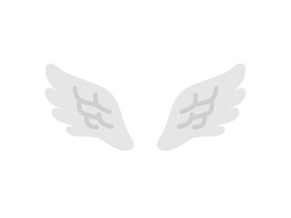 翼のアイコンのイラスト