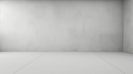 Urban Minimalism: Contemporary Empty White Concrete Background, a Clean Canvas for Modern Design in Architecture and Interior Spaces.