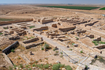 イスラエル南部にある世界遺産テル・ベエル・シェバ遺跡