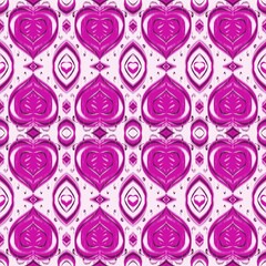 Geometric ethnic oriental ikat seamless pattern traditional design for background, carpet, wallpaper, clothing, wrapping, batik, fabric, vector illustration embroidery style.