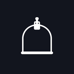 Hijama treatment icon with a cup