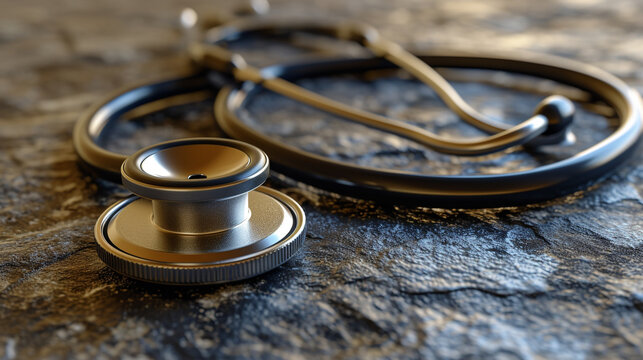 close up of a stethoscope
