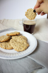 cookies on a plate