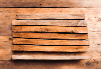 Empty wooden texture background, wood plank halloween copyspace isolated on white background. Ai Gnenerative