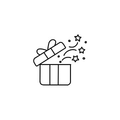 Gift box icon