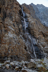 Fototapeta na wymiar The Splendor of a Mountain Waterfall