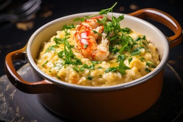 butter lobster risotto, lobster meat, butter poached lobster tails, gordon ramsay, seafood risotto, saffron risotto, shrimp risotto, buttery lobster and creamy, cheesy risotto, lobster risotto, butter
