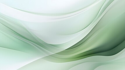 Obraz premium Dynamic Vector Background of transparent Shapes in light green and white Colors. Modern Presentation Template