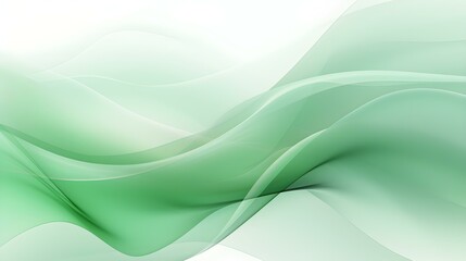 Fototapeta premium Dynamic Vector Background of transparent Shapes in light green and white Colors. Modern Presentation Template