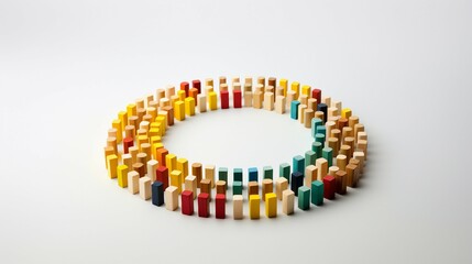 Global Innovation Hub: Diverse People Gathering for Creative Collaboration and Data-Driven Success in a Modern Office Setting