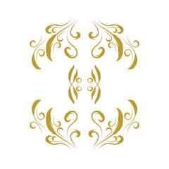 Decoration Swirl Wedding 