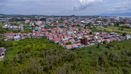 Closely arranged subsidized housing