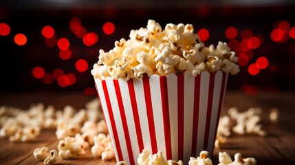 Popcorn Tub at the Movies
