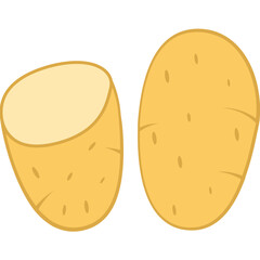 slice of potato