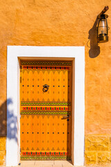 old door in the old town Riyadh