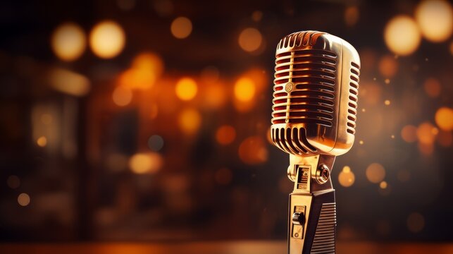 Vintage Microphone" Images – Browse 993 Stock Photos, Vectors, and Video |  Adobe Stock