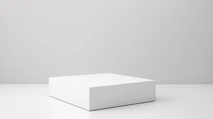 Foto op Canvas Minimal abstract podium for product in minimalist style with copy space © Toey Meaong