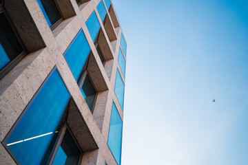 Modern Office High-Rise Building Reaching into the Sky