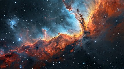 California Nebula Ngc 1499, Background Banner HD