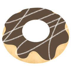 Donut chocolate sweet 