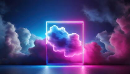 cloud computing concept with cloud

