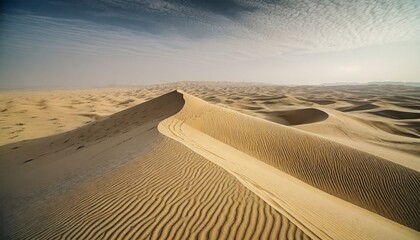 sand dunes in the desert